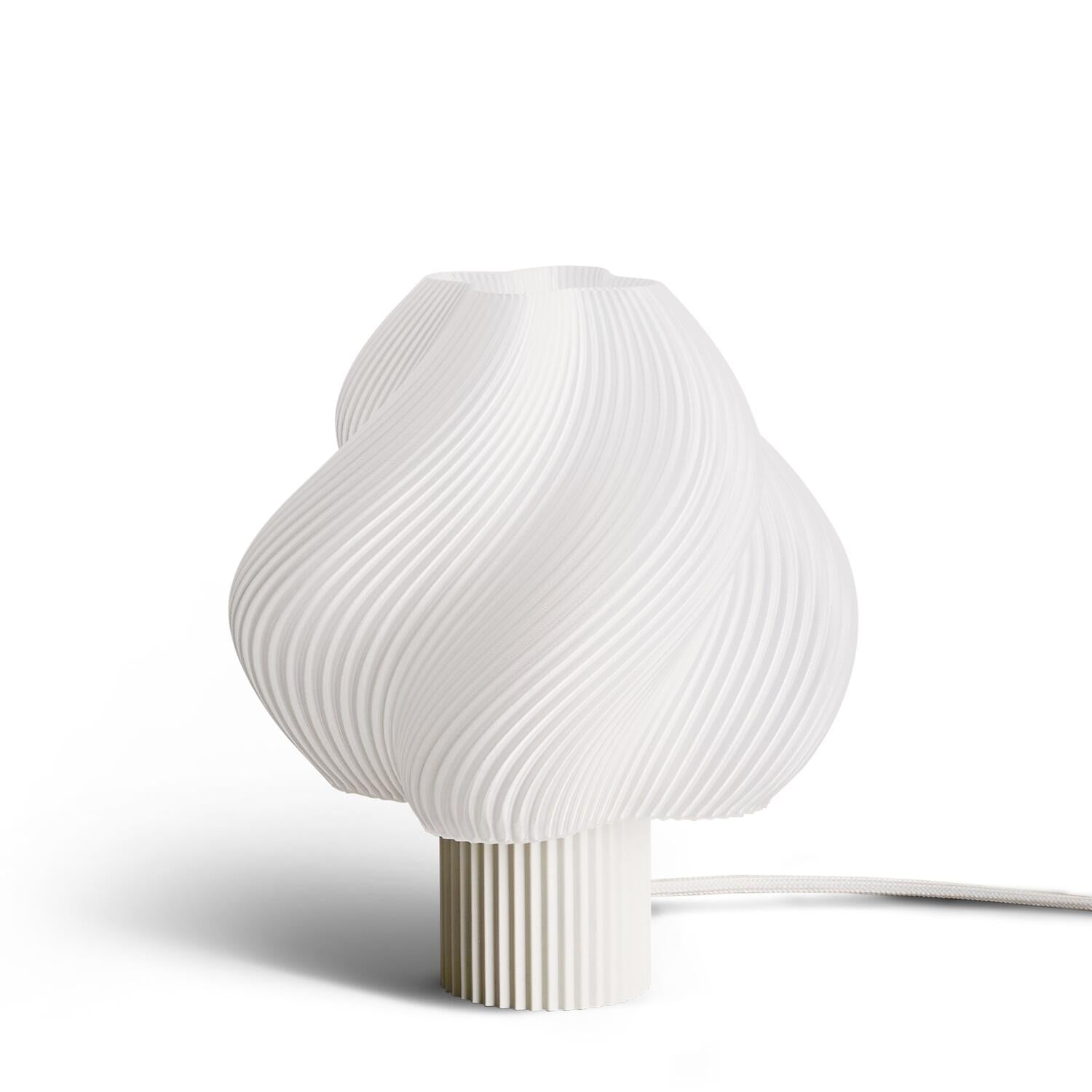 Soft Serve bordlampe, H26 cm - Vanilla Bean